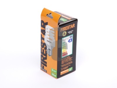 Енергоспестяваща крушка СПИРАЛА 20W Е27